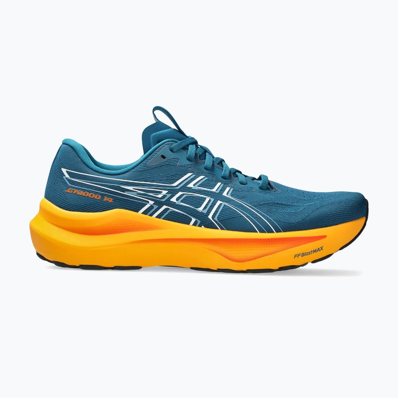 Buty do biegania męskie ASICS GT-2000 14 dark teal/white 8
