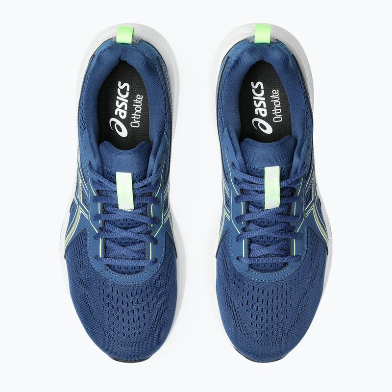 Buty do biegania męskie ASICS Gel-Contend 9 twilight blue/illuminate green 6
