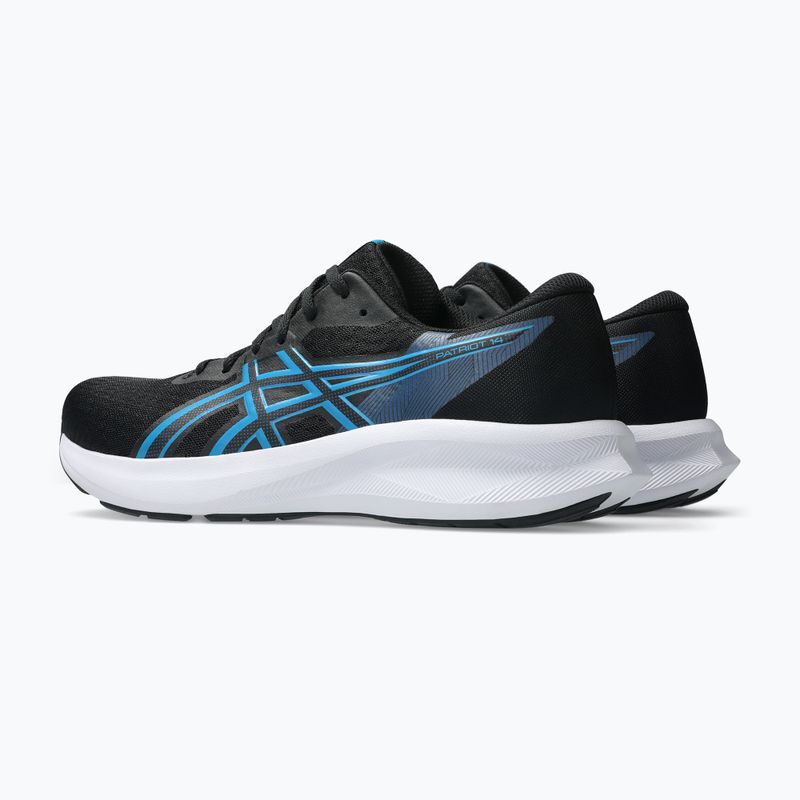 Buty do biegania męskie ASICS Patriot 14 black/aegean blue 4