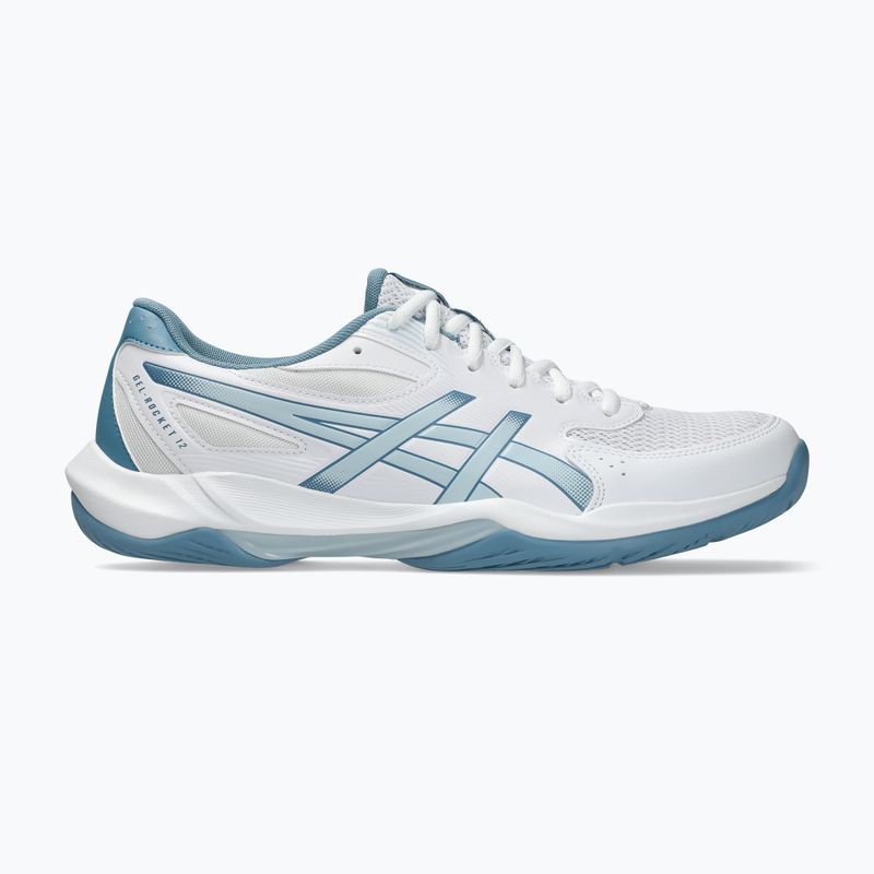 Buty do siatkówki męskie ASICS Gel-Rocket 12 white/cool grey