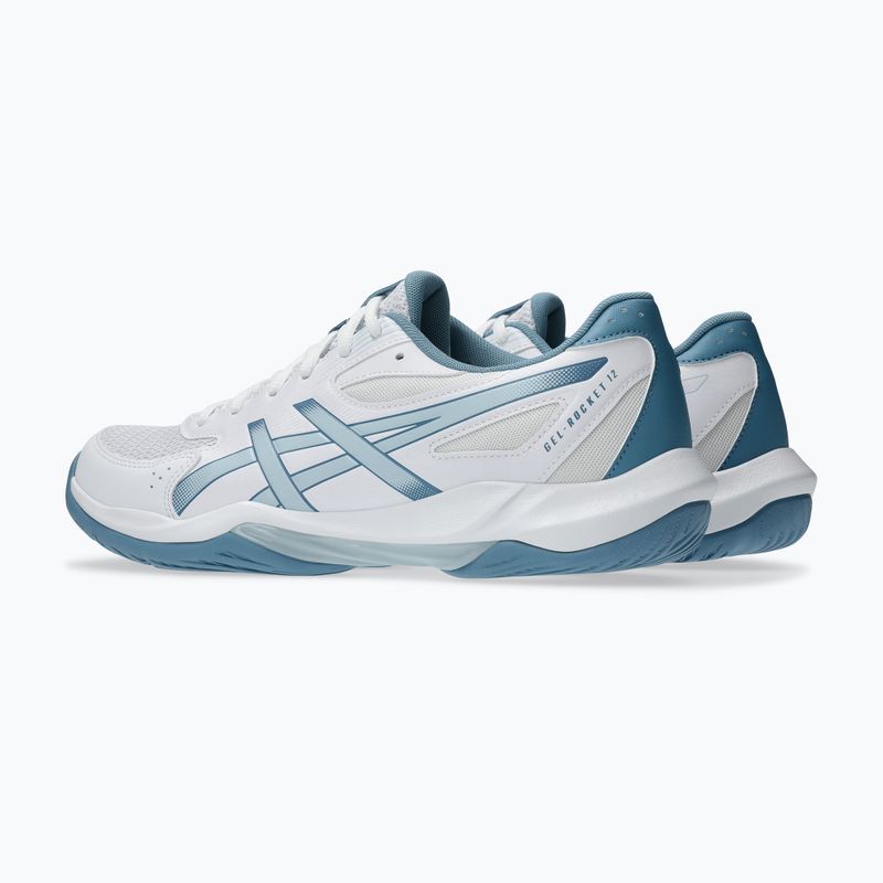 Buty do siatkówki męskie ASICS Gel-Rocket 12 white/cool grey 4