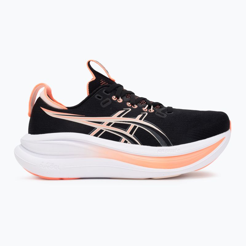 Buty do biegania damskie ASICS Gel-Nimbus 28 black/pearl pink 2