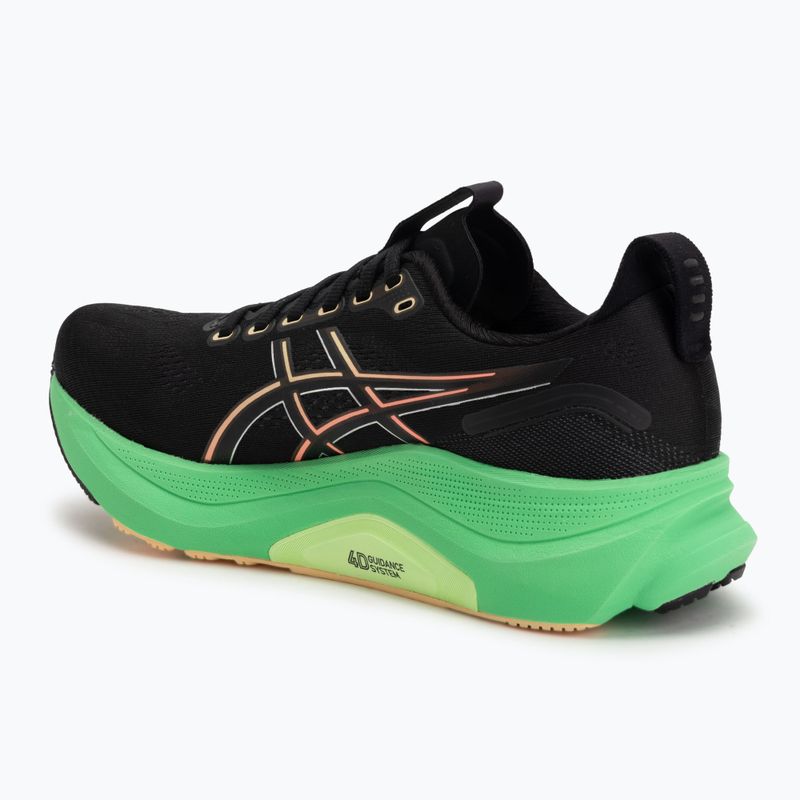 Buty do biegania męskie ASICS Gel-Kayano 32 black/vital green 3