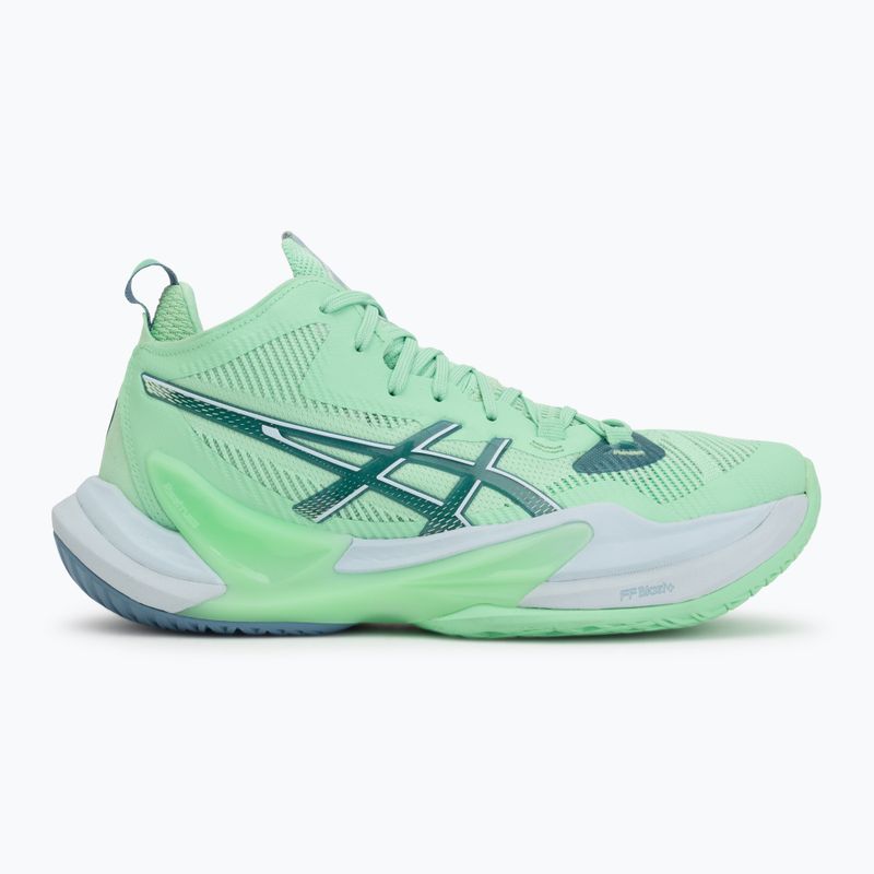 Buty do siatkówki męskie ASICS Metarise 2 mentol/saba blue 2