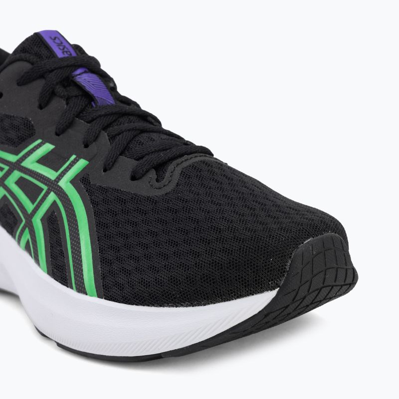 Buty do biegania męskie ASICS Patriot 14 black/vital green 7