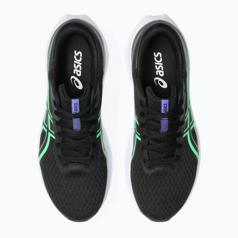 Buty do biegania męskie ASICS Patriot 14 black/vital green 6