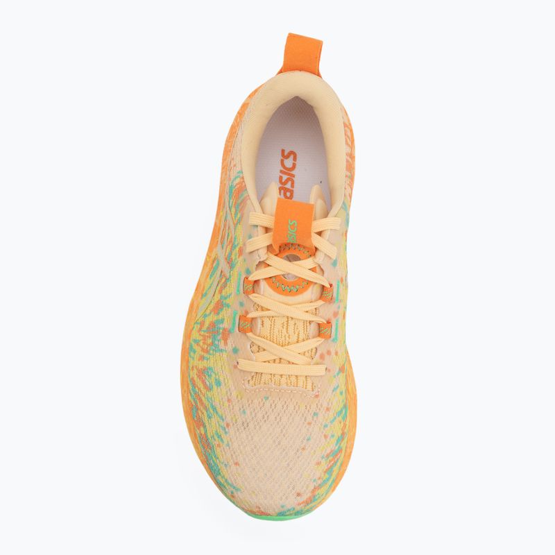 Buty do biegania damskie ASICS Noosa Tri 16 light orange/lemon spark 5