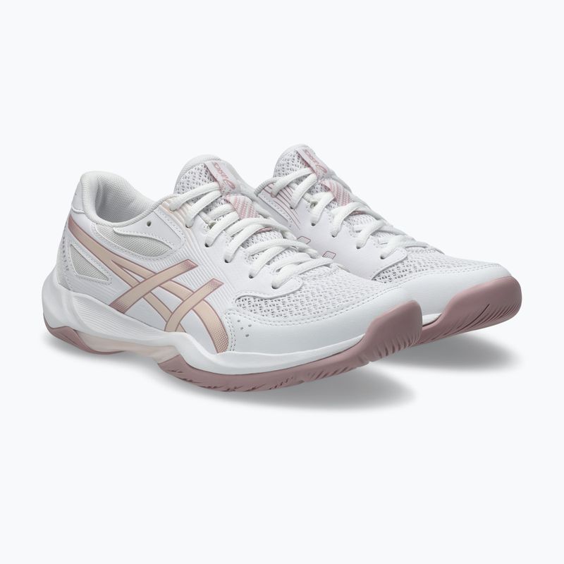 Buty do siatkówki damskie ASICS Gel-Rocket 12 white/pearl pink 3