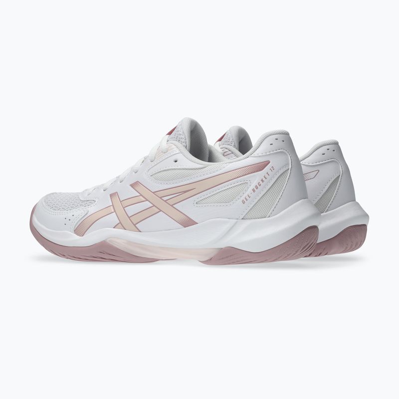 Buty do siatkówki damskie ASICS Gel-Rocket 12 white/pearl pink 4