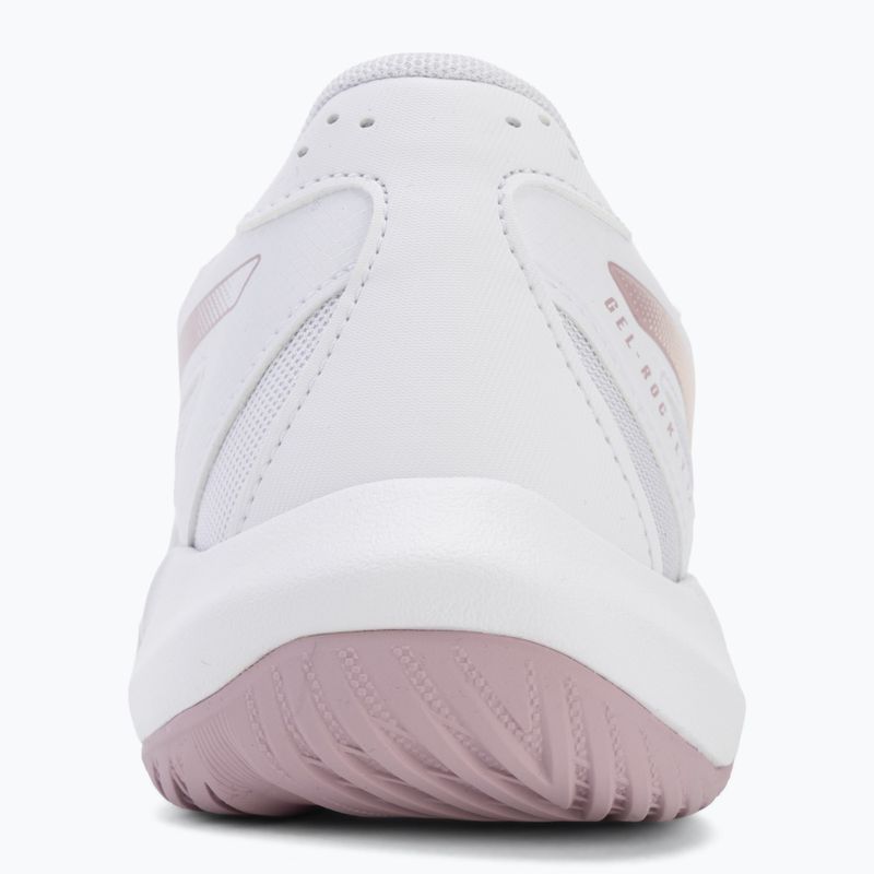 Buty do siatkówki damskie ASICS Gel-Rocket 12 white/pearl pink 6