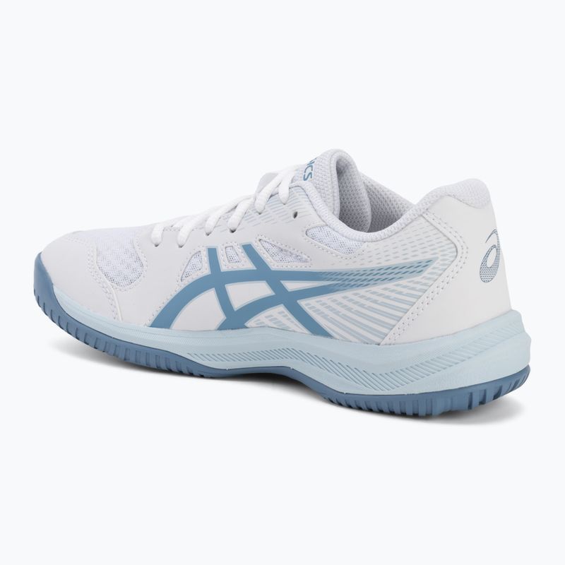 Buty męskie ASICS Upcourt 6 white/saba blue 3