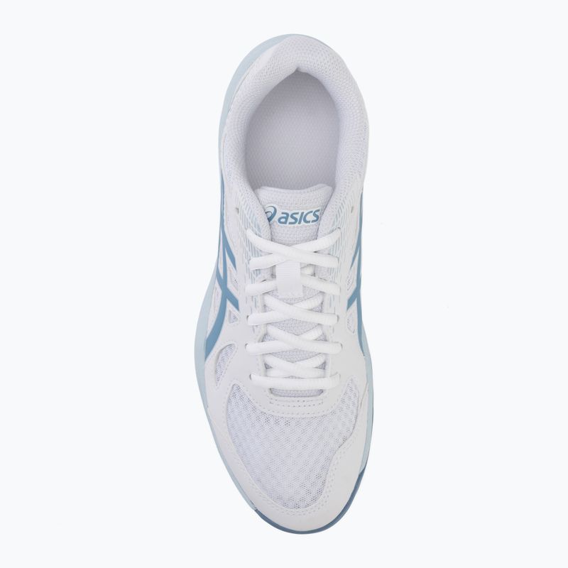 Buty męskie ASICS Upcourt 6 white/saba blue 5