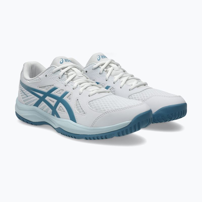 Buty męskie ASICS Upcourt 6 white/saba blue 3