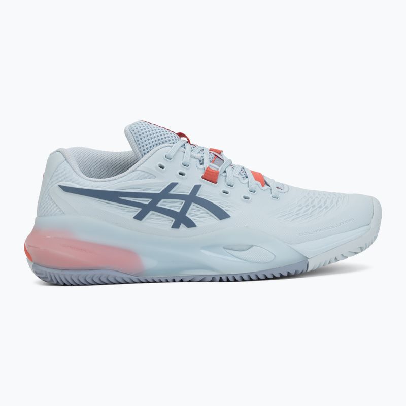 Buty do tenisa damskie ASICS Gel-Resolution X Clay sky/grey blue 2