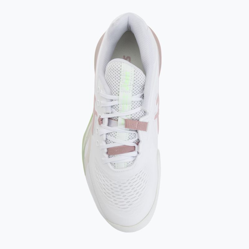 Buty do tenisa damskie ASICS Gel-Resolution X Clay white/morganite 5