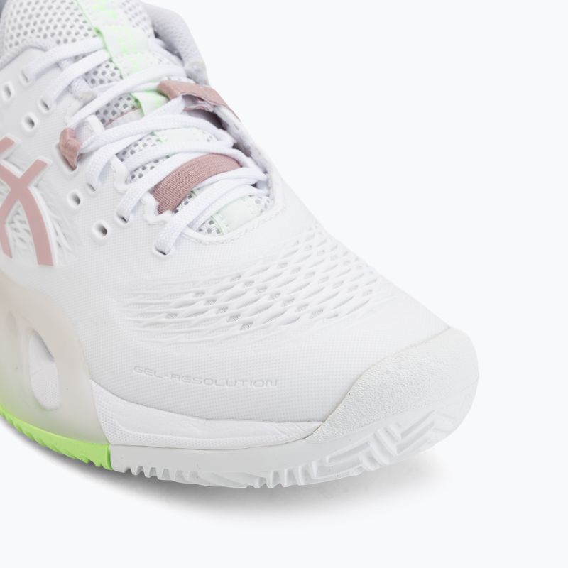 Buty do tenisa damskie ASICS Gel-Resolution X Clay white/morganite 7