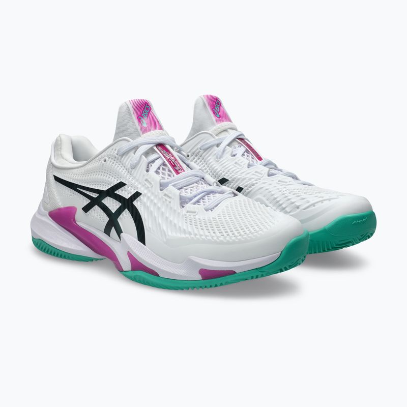 Buty do tenisa męskie ASICS Court FF 3 Clay white/digital sakura 3