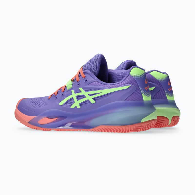 Buty do padla damskie ASICS Gel-Resolution X Padel W amethyst/illuminate green 4