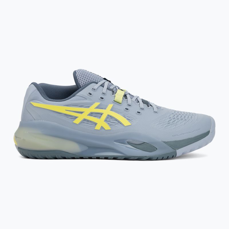 Buty do tenisa męskie ASICS Gel-Resolution X grey blue/pistachio 2