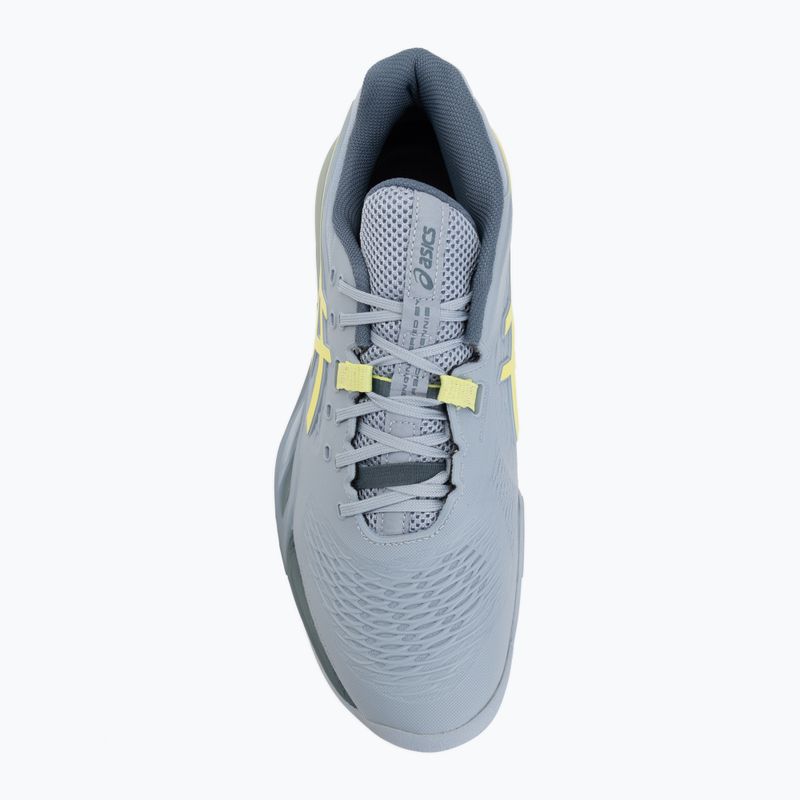 Buty do tenisa męskie ASICS Gel-Resolution X grey blue/pistachio 5
