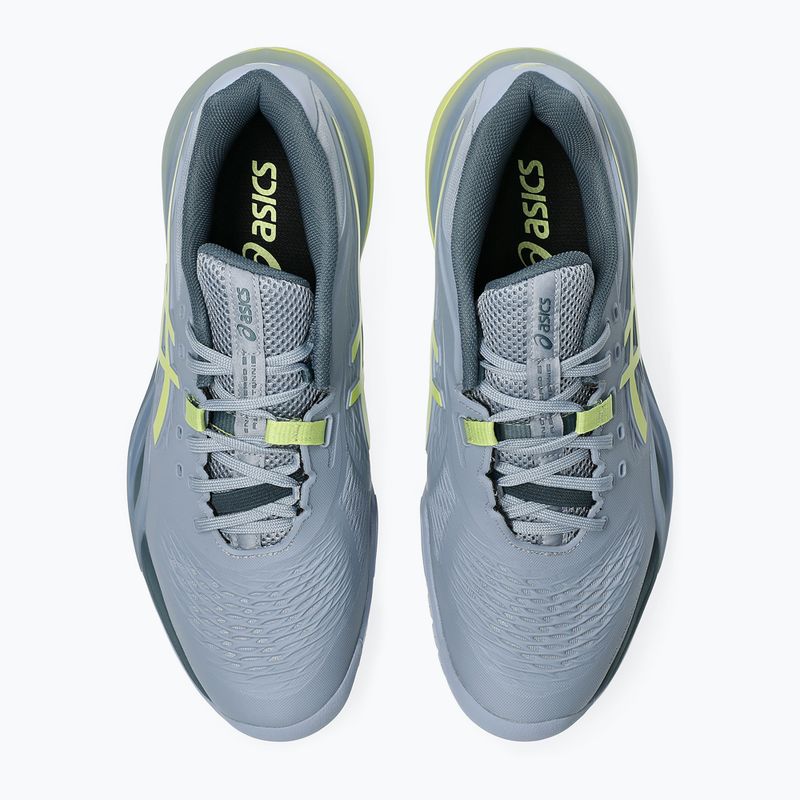 Buty do tenisa męskie ASICS Gel-Resolution X grey blue/pistachio 6