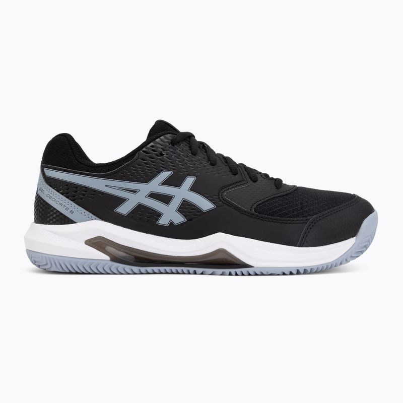 Buty do tenisa męskie ASICS Gel-Dedicate 8 Clay black/grey blue 2