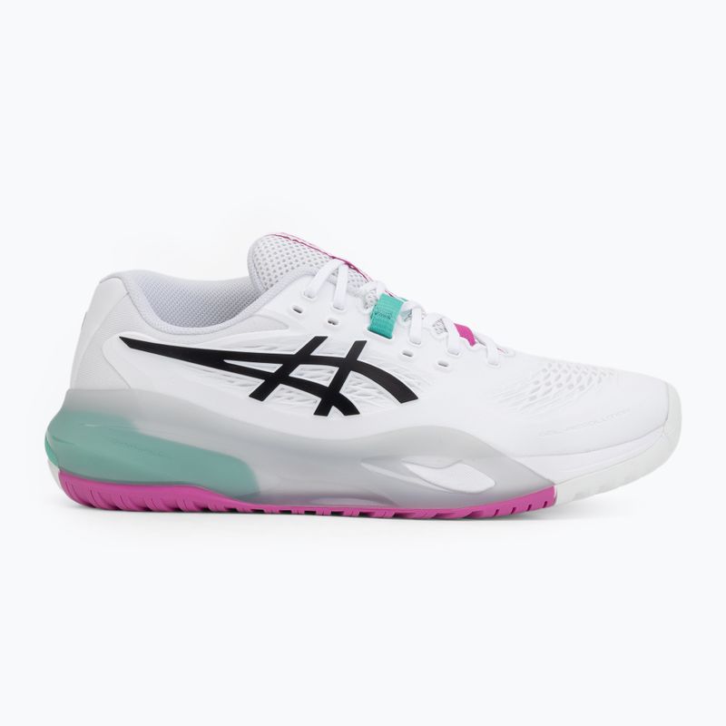Buty do tenisa męskie ASICS Gel-Resolution X white/aurora green 2