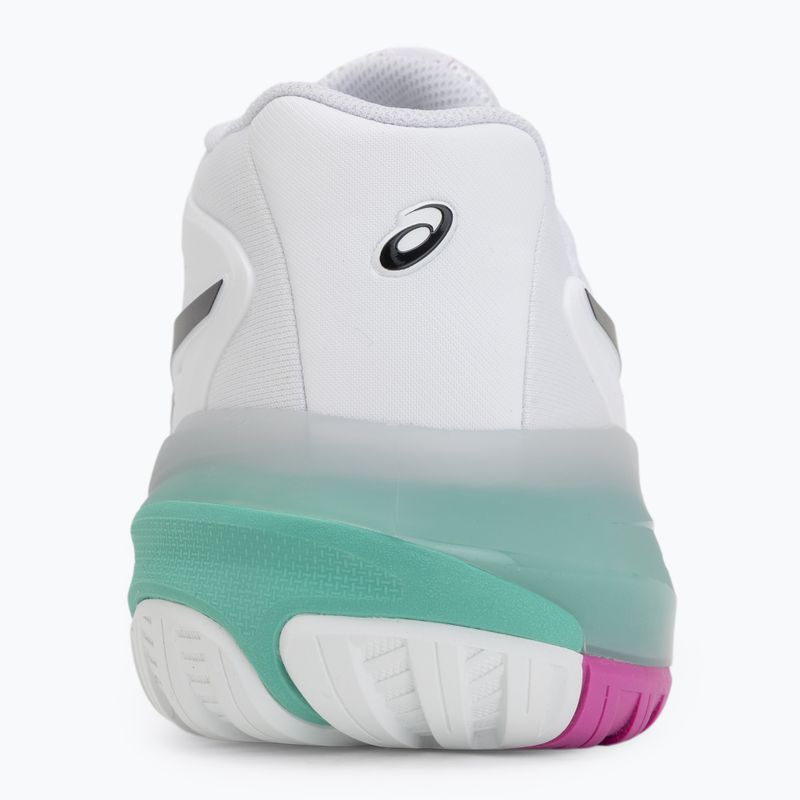 Buty do tenisa męskie ASICS Gel-Resolution X white/aurora green 6