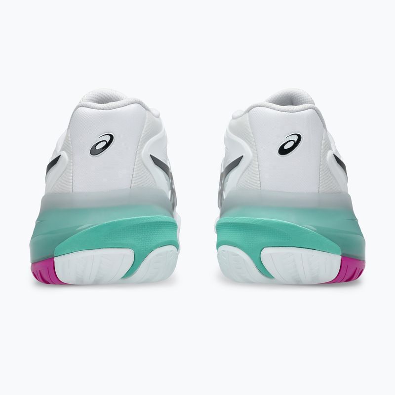 Buty do tenisa męskie ASICS Gel-Resolution X white/aurora green 5