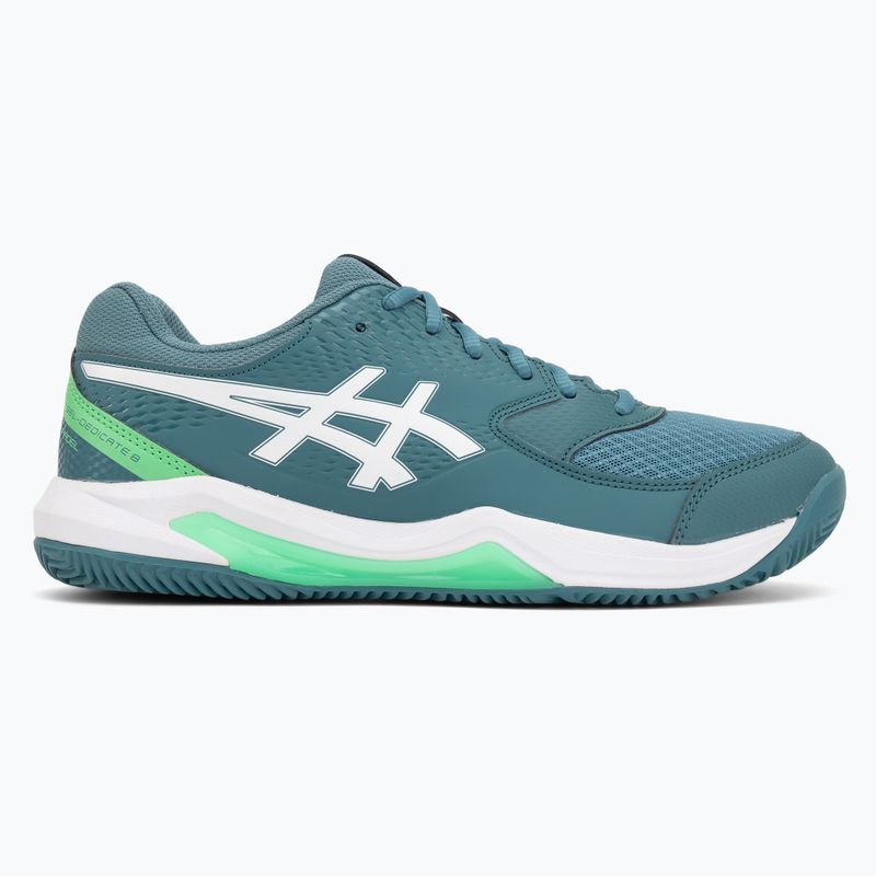 Buty do padla męskie ASICS Gel-Dedicate 8 misty pine/white 2