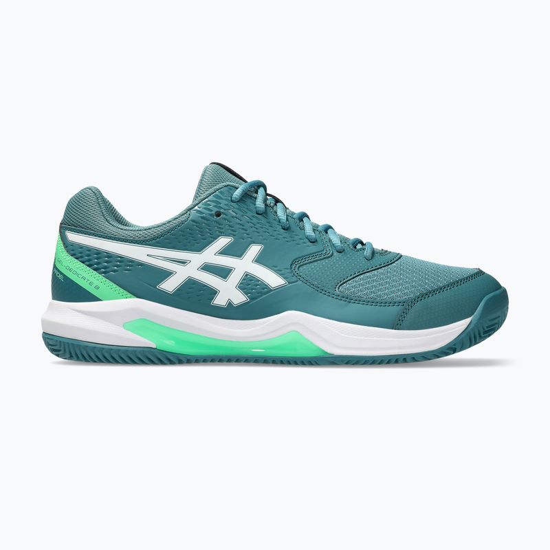 Buty do padla męskie ASICS Gel-Dedicate 8 misty pine/white 8