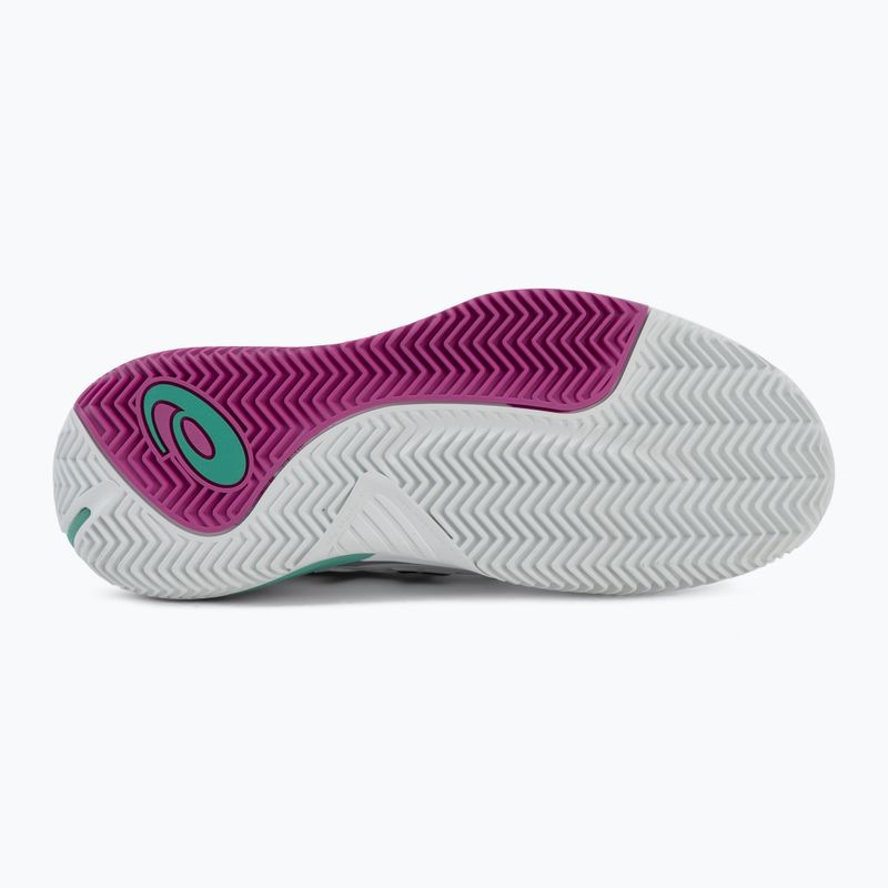 Buty do tenisa męskie ASICS Gel-Resolution X Clay white/aurora green 4