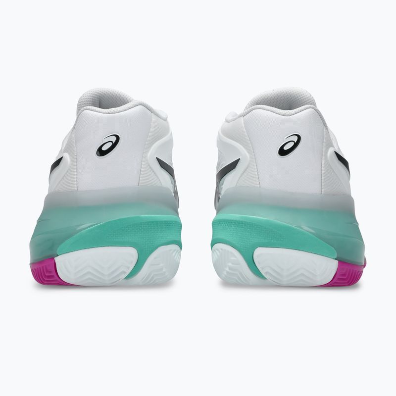 Buty do tenisa męskie ASICS Gel-Resolution X Clay white/aurora green 12