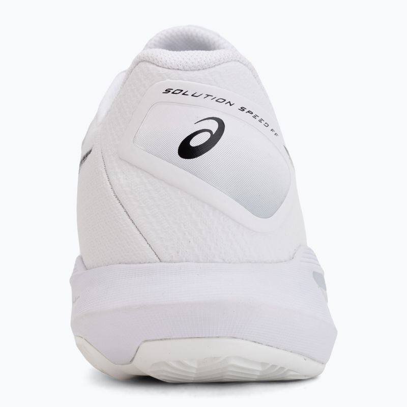 Buty do tenisa męskie ASICS Solution Speed FF 4 Clay white/black 6