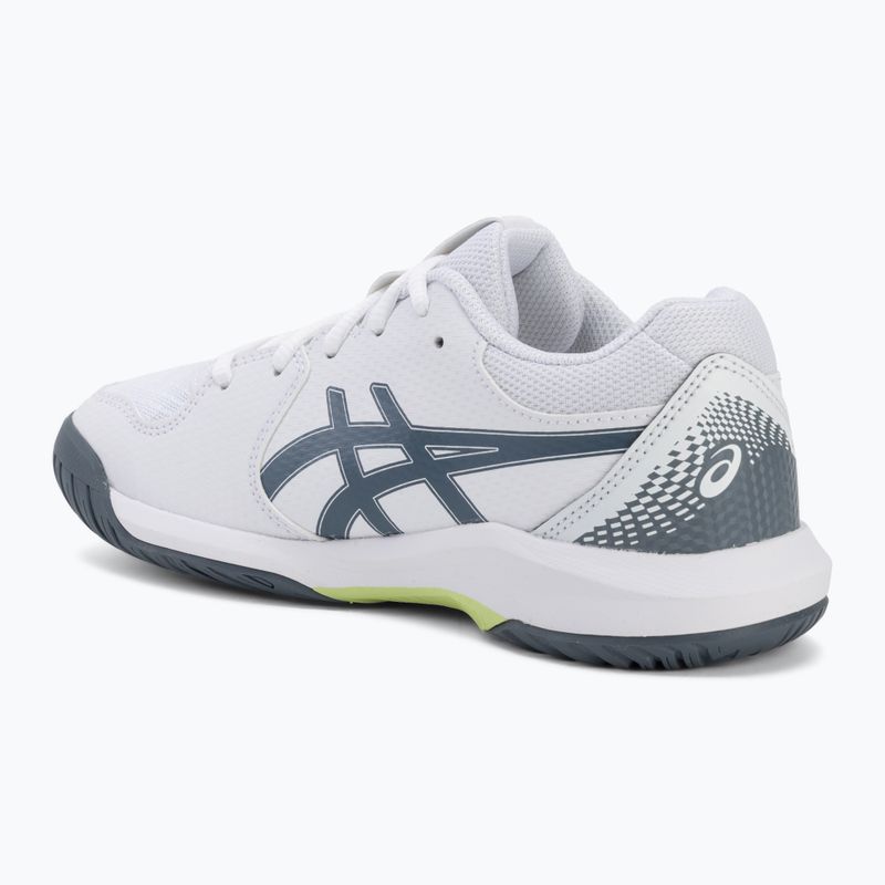 Buty do tenisa dziecięce ASICS Gel-Dedicate 8 GS Jr white/ironclad 3