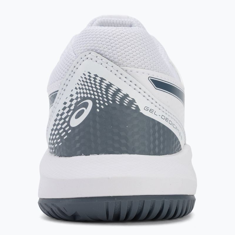 Buty do tenisa dziecięce ASICS Gel-Dedicate 8 GS Jr white/ironclad 6
