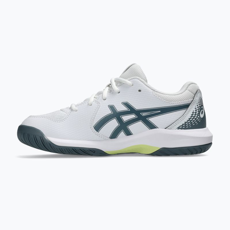 Buty do tenisa dziecięce ASICS Gel-Dedicate 8 GS Jr white/ironclad 2