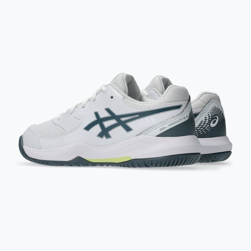 Buty do tenisa dziecięce ASICS Gel-Dedicate 8 GS Jr white/ironclad 4