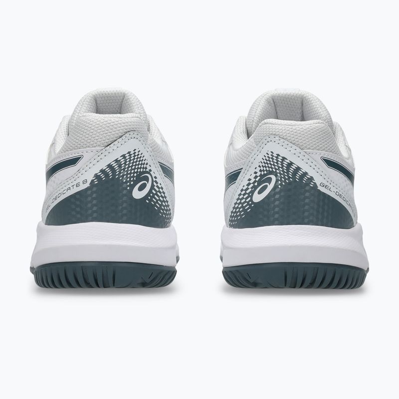 Buty do tenisa dziecięce ASICS Gel-Dedicate 8 GS Jr white/ironclad 5