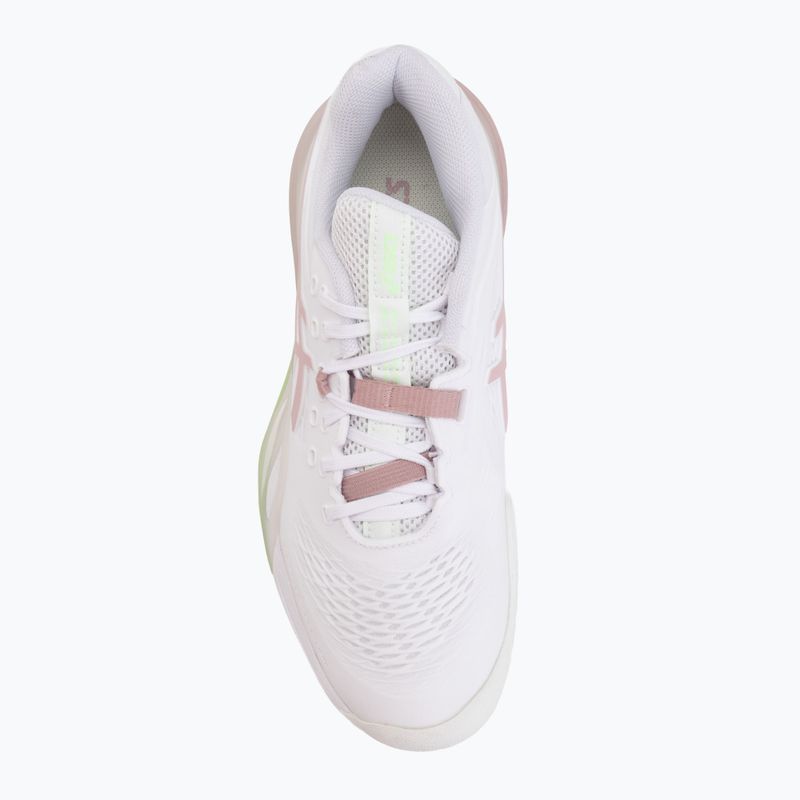 Buty do tenisa damskie ASICS Gel-Resolution X white/morganite 5