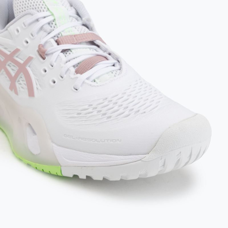 Buty do tenisa damskie ASICS Gel-Resolution X white/morganite 7
