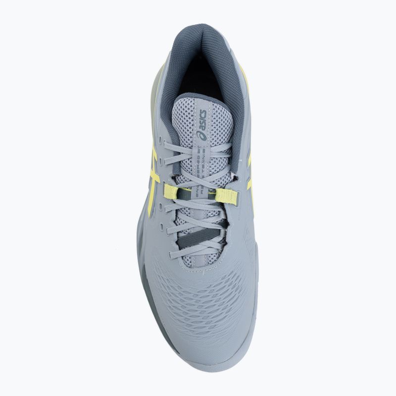 Buty do tenisa męskie ASICS Gel-Resolution X Clay grey blue/pistachio 5