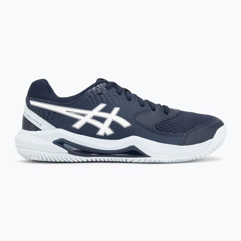 Buty do tenisa damskie ASICS Gel-Dedicate 8 Clay W midnight/white 2