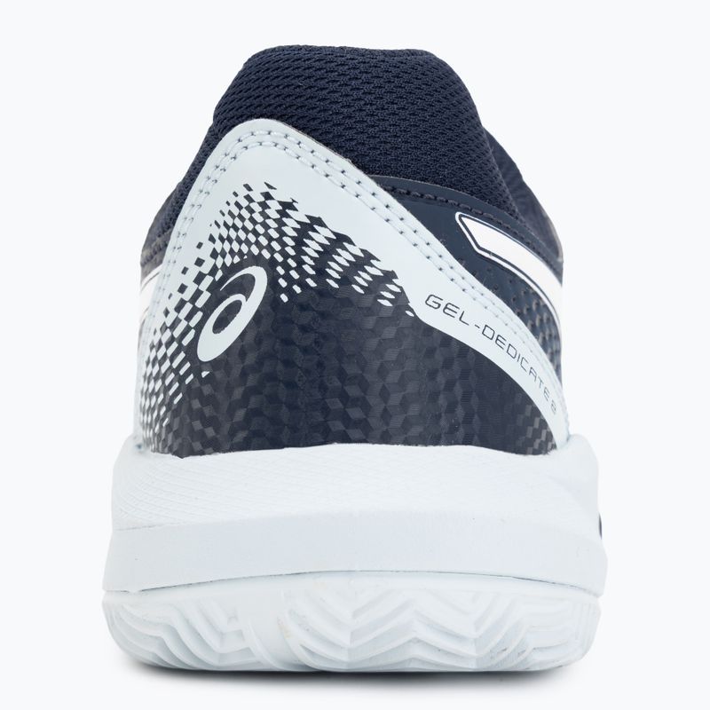 Buty do tenisa damskie ASICS Gel-Dedicate 8 Clay W midnight/white 6