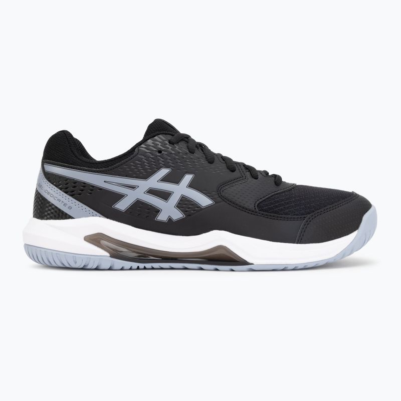 Buty do tenisa męskie ASICS Gel-Dedicate 8 black/grey blue 2