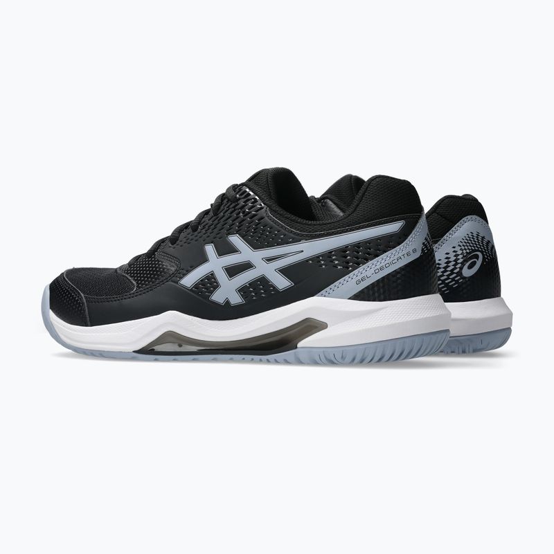 Buty do tenisa męskie ASICS Gel-Dedicate 8 black/grey blue 11