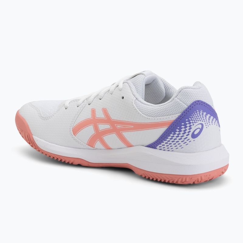 Buty do padla damskie ASICS Gel-Dedicate 8 Padel W white/guava 3