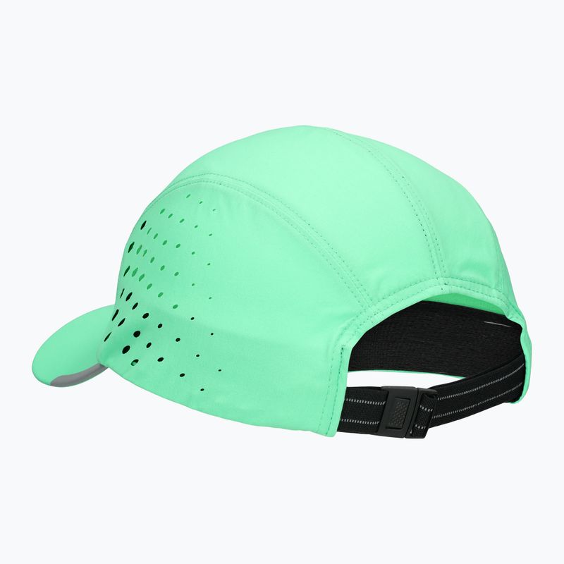Czapka z daszkiem ASICS Performance Running vital green 2