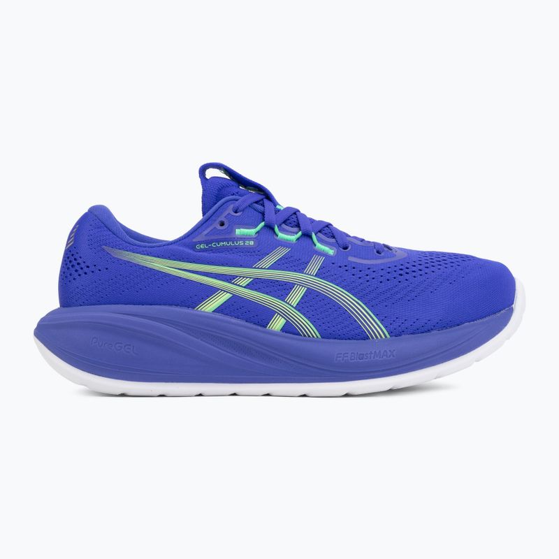 Buty do biegania męskie ASICS Gel-Cumulus 28 cobalt burst/illuminate green 2
