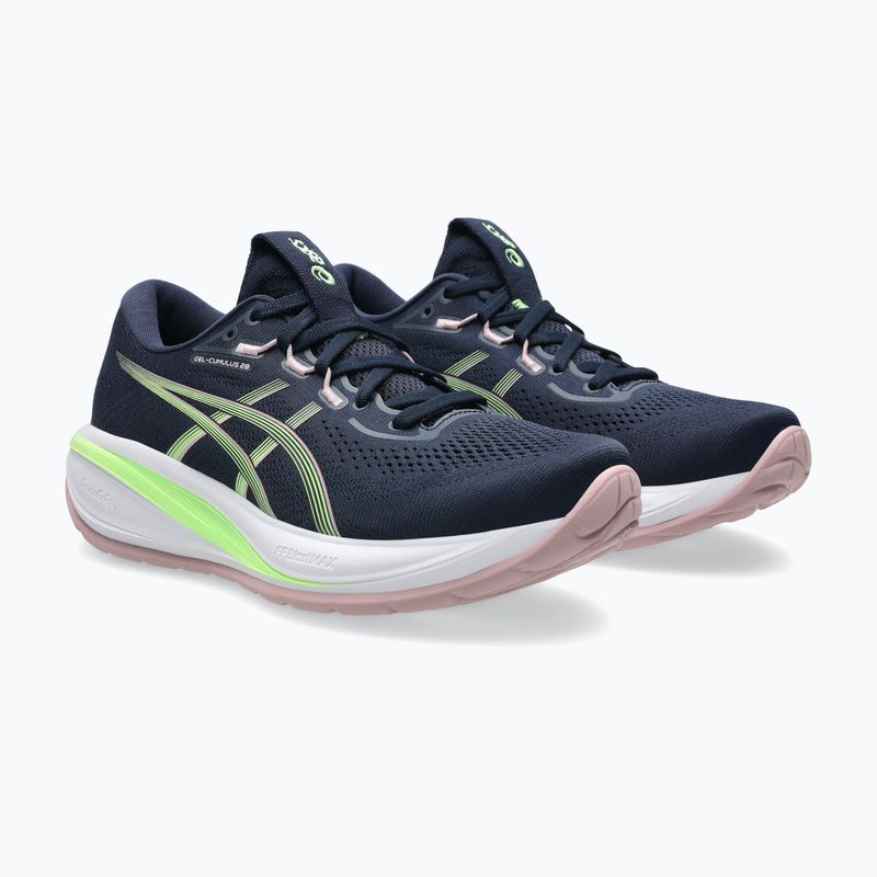 Buty do biegania damskie ASICS Gel-Cumulus 28 midnight/illuminate green 3